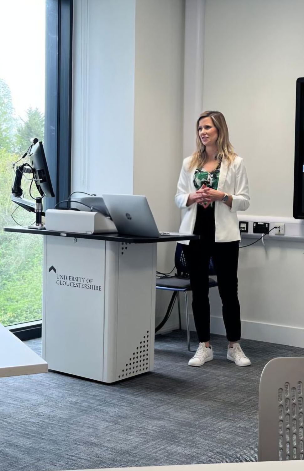 Obisk na University of Gloucestershire