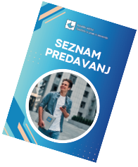 Seznam predavanj za študijsko leto
2025/2026