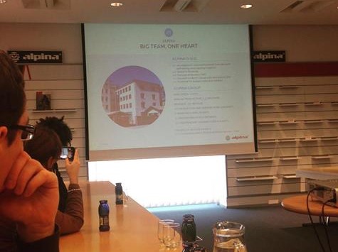 Študijski obisk Alpine iz Žirov