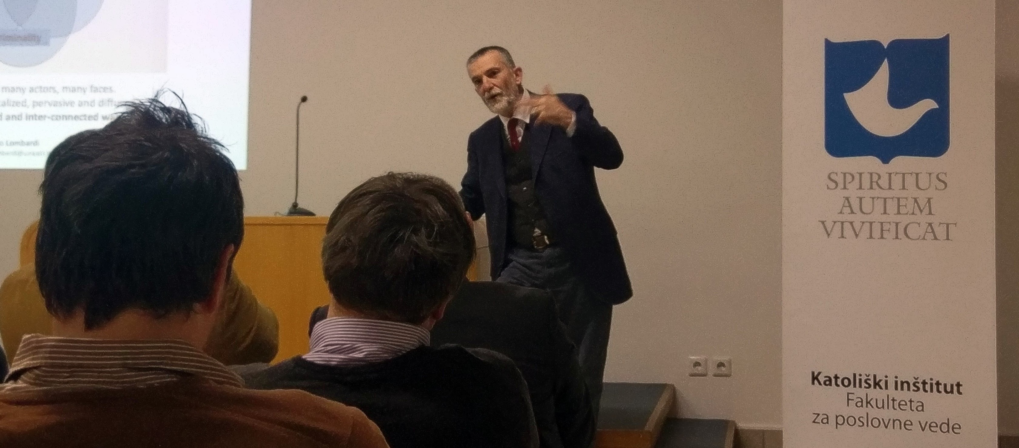 Predavanje dr. Lombardija na FPV je poželo veliko zanimanja v slovenskih medijih