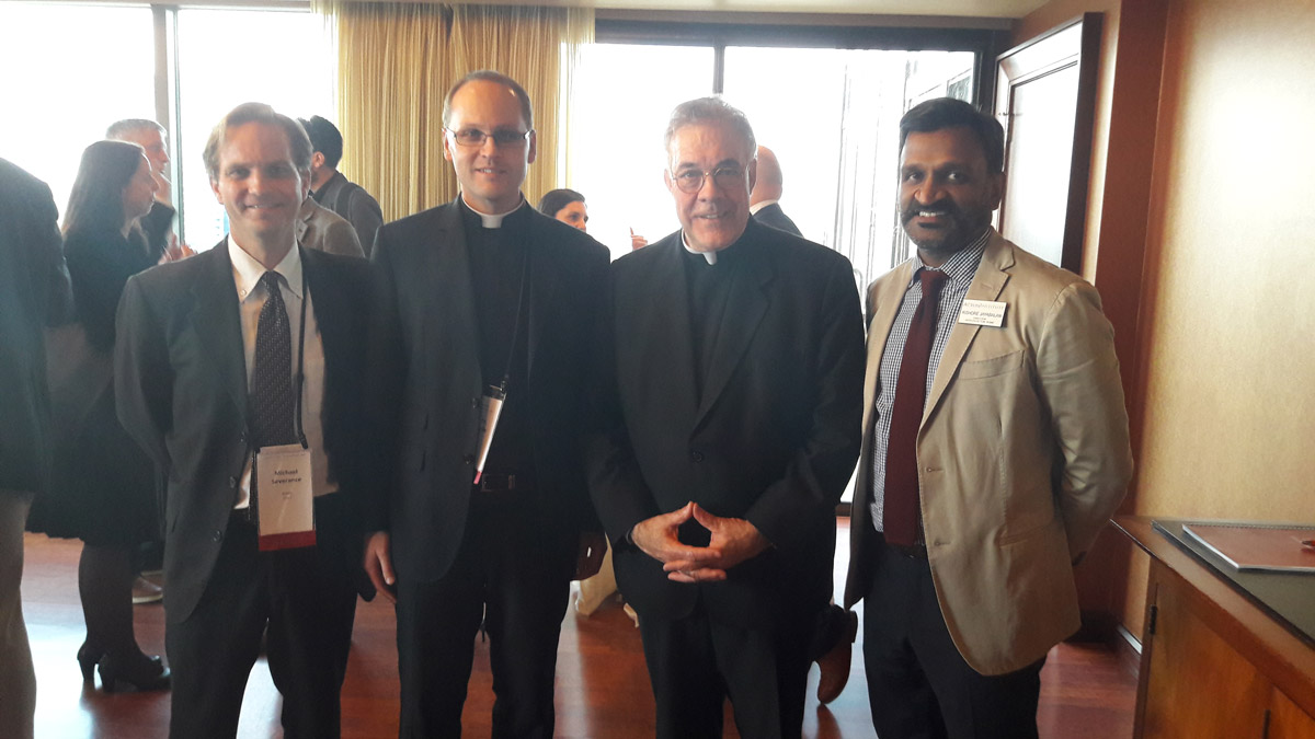 Uspešen obisk direktorja Katoliškega inštituta dr. Nagliča v ZDA