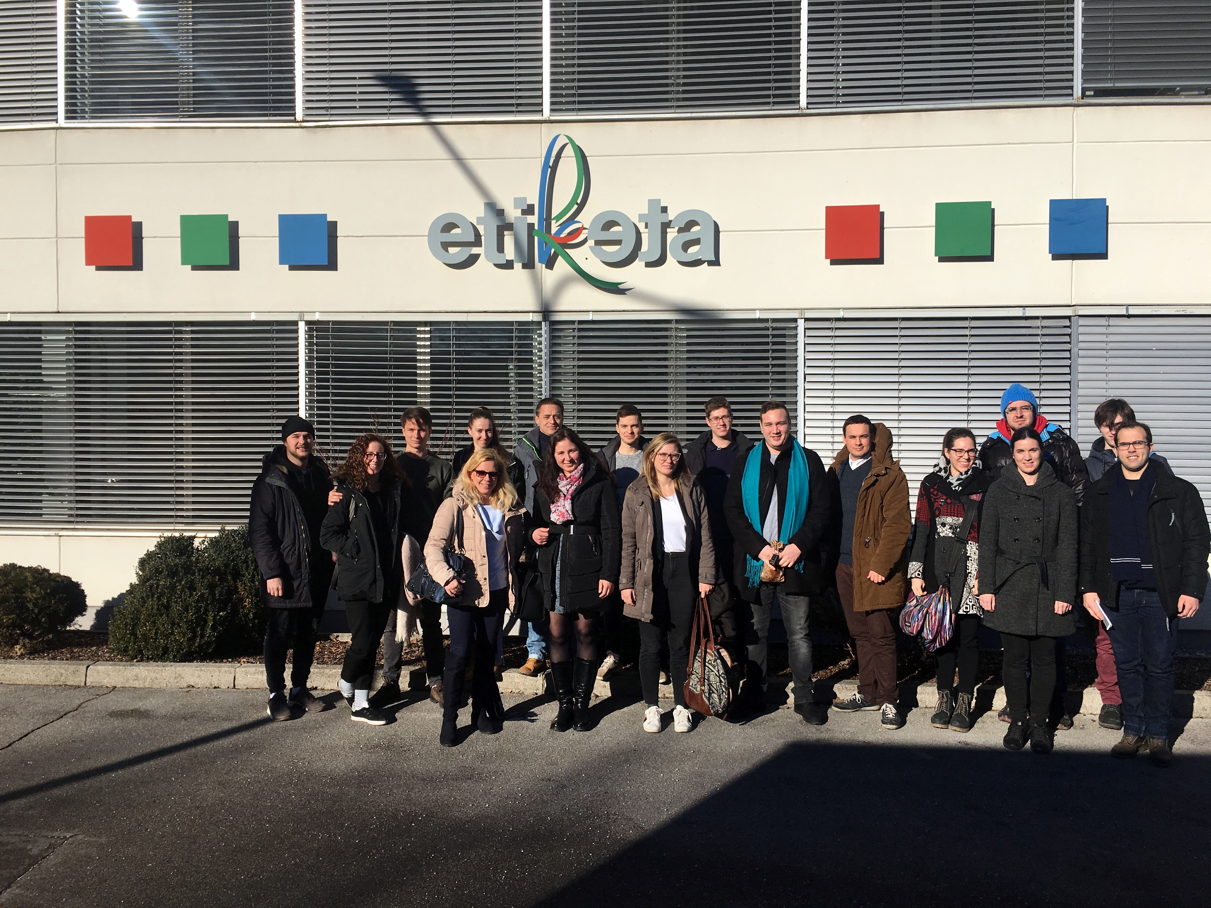 S študenti smo obiskali podjetje ETIKETA tiskarna d.d.