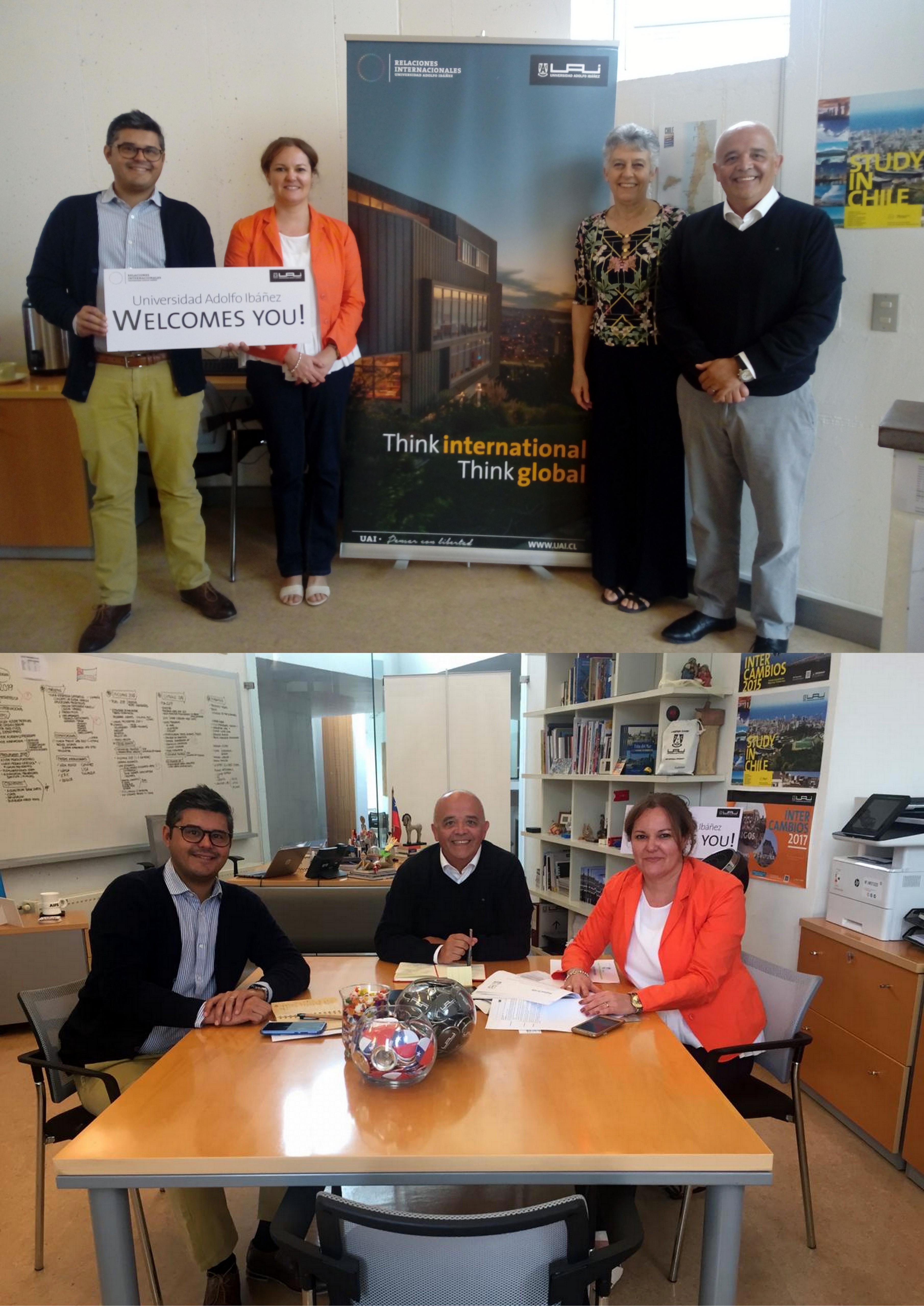 Utrjujemo vezi z univerzo iz Čila