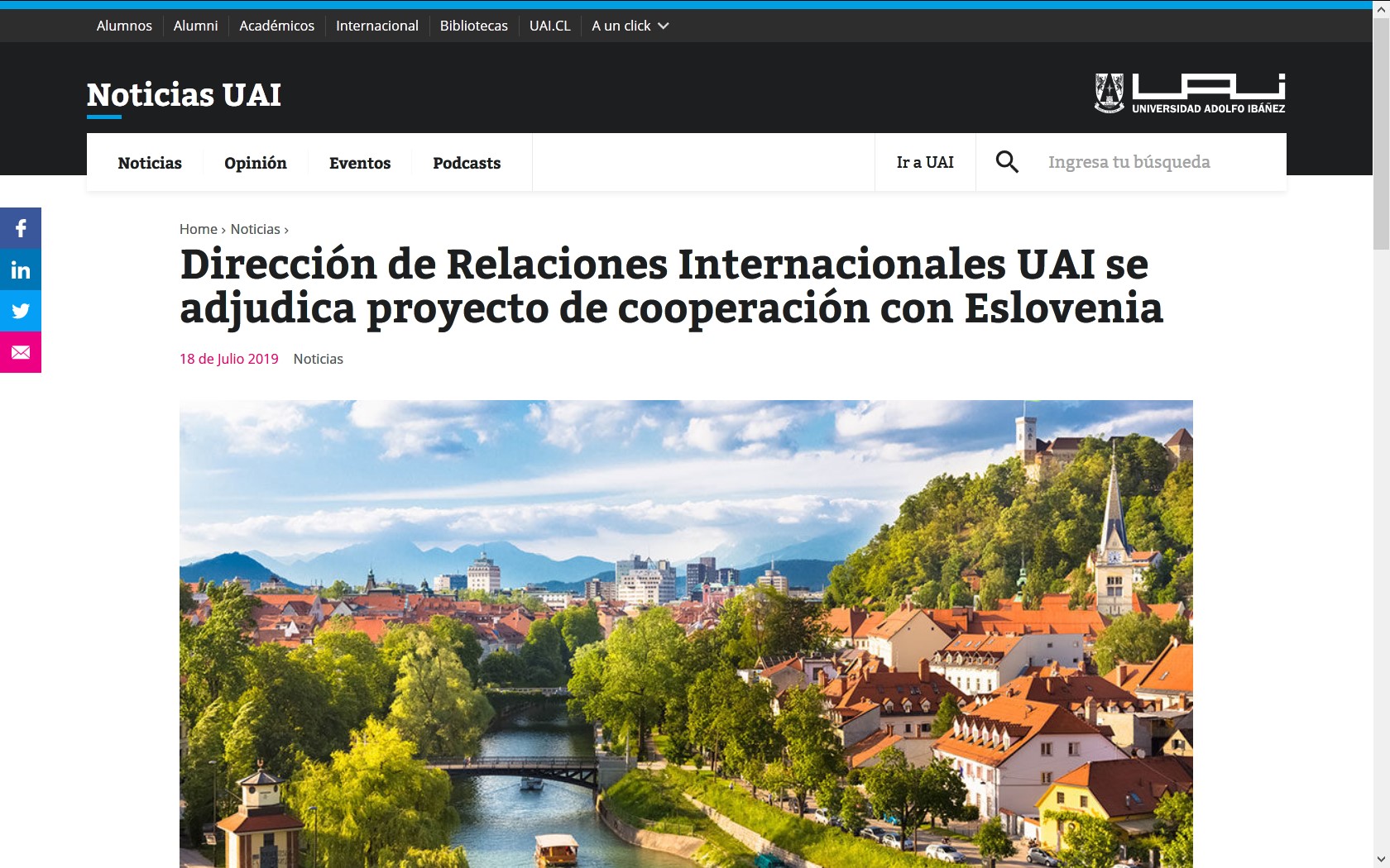 Dosegli smo odličen rezultat na razpisu ERASMUS+ KA107: dobrodošel, Čile!