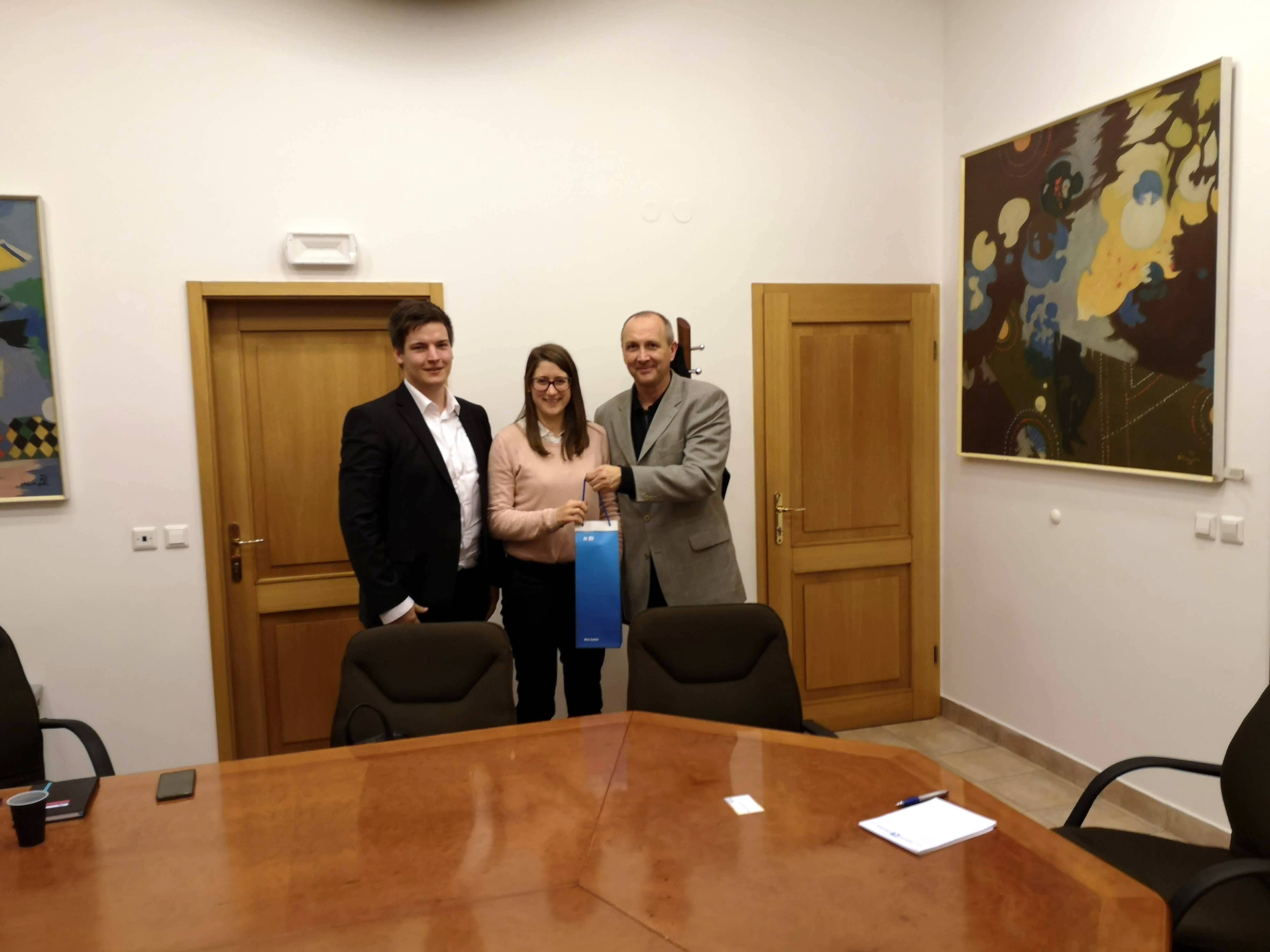 Obiskali so nas predstavniki Mlade Slovenije