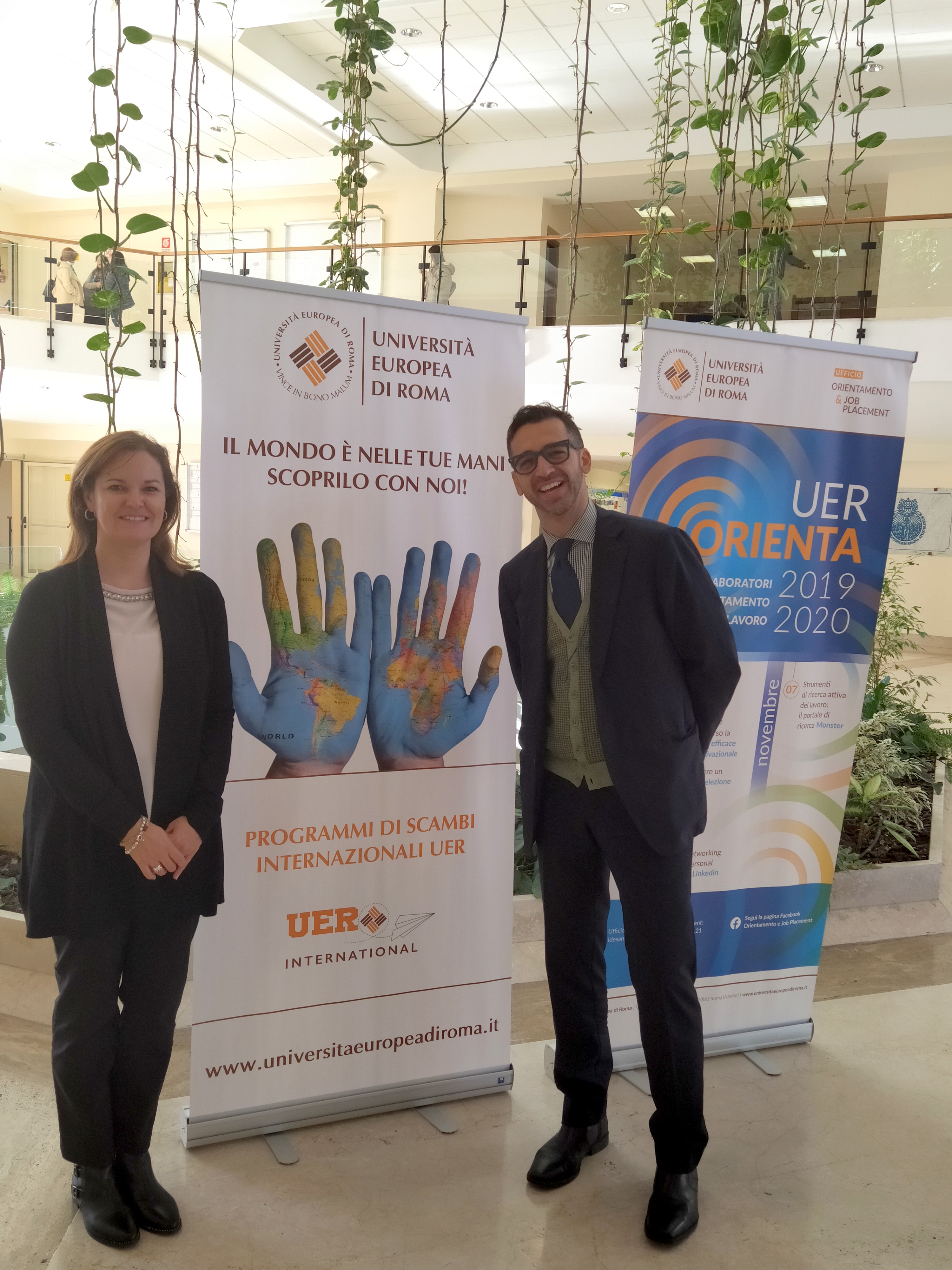 Naša sodelavka je v okviru ERASMUS mobilnosti obiskala Universita Europea di Roma