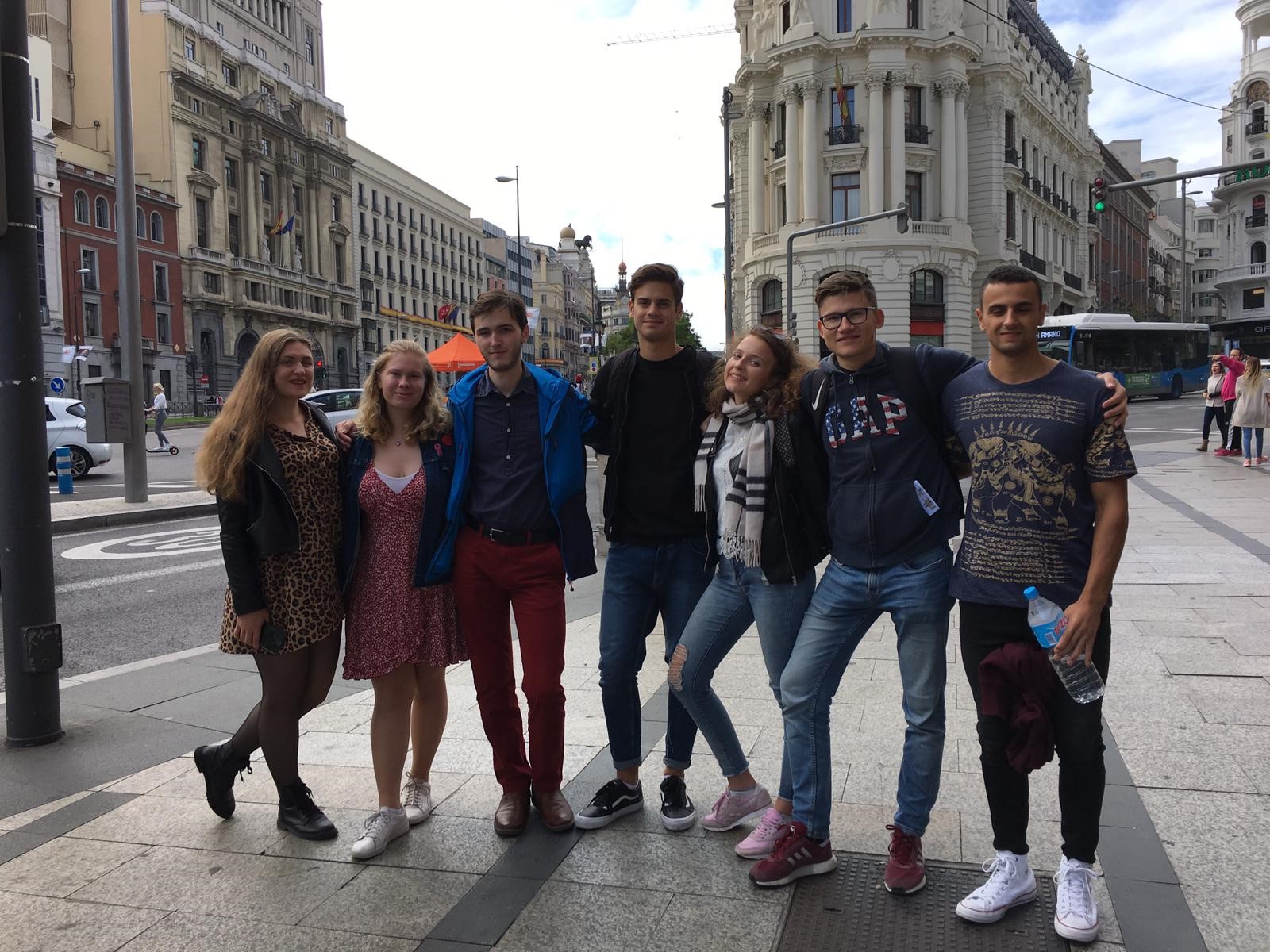 Z ERASMUS izmenjave v Valenciji se je vrnil naš študent Justin