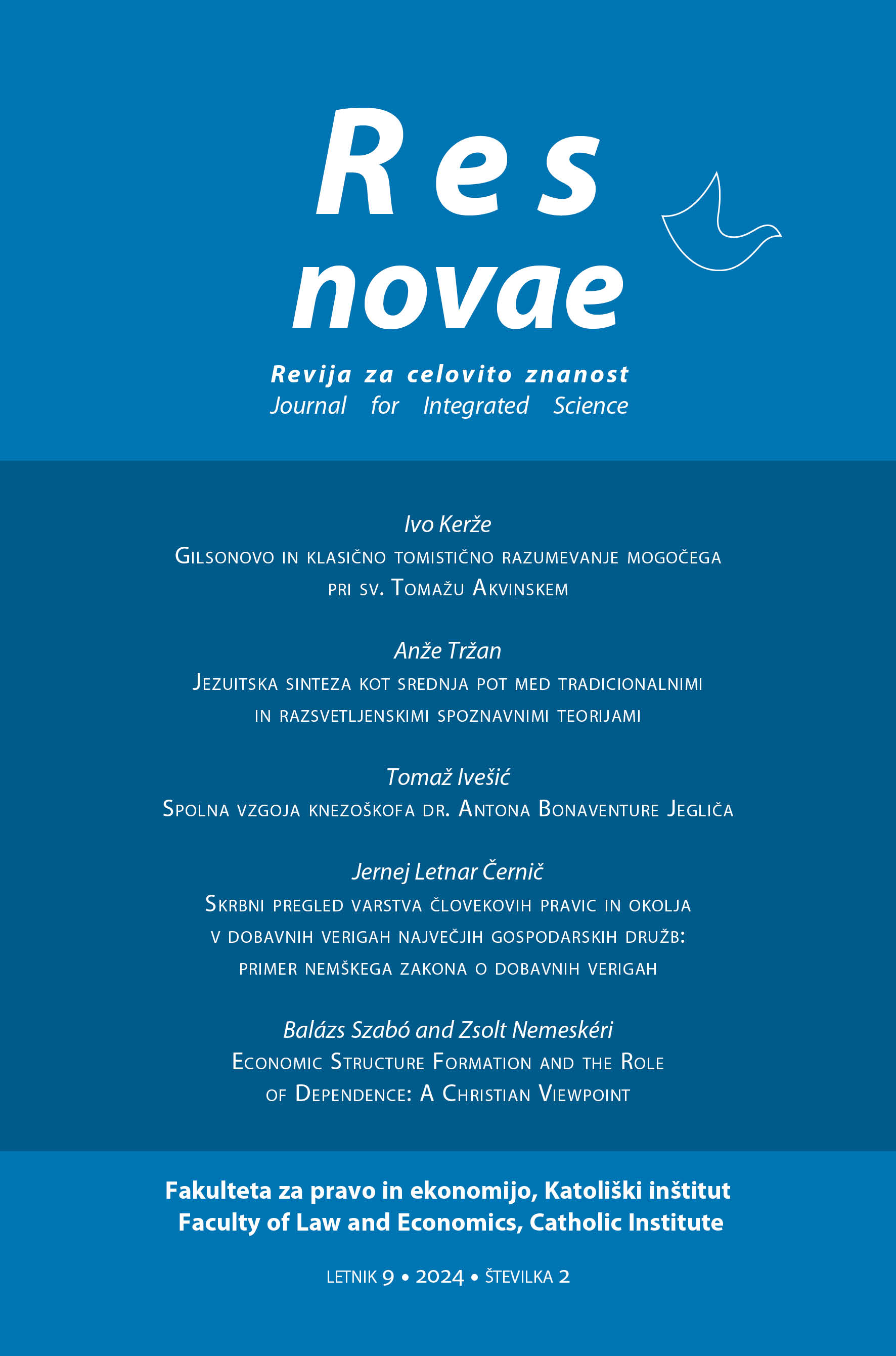 Jezuitska sinteza kot srednja pot med tradicionalnimi in razsvetljenskimi spoznavnimi teorijami